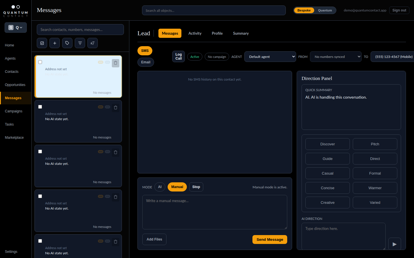 Unified inbox with AI